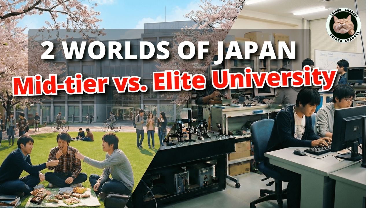 Two Worlds of Japan: The Shocking Difference Between Mid-Tier and Elite Universities