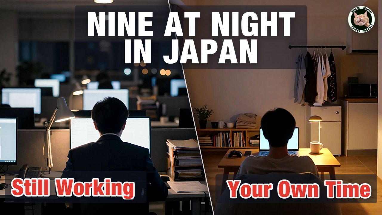 9 PM in Japan: Only 4.65% Are Still Working. What Is Everyone Else Doing After Work?